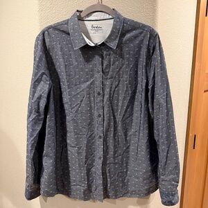 EUC Boden weekend shirt Umbrella size 14